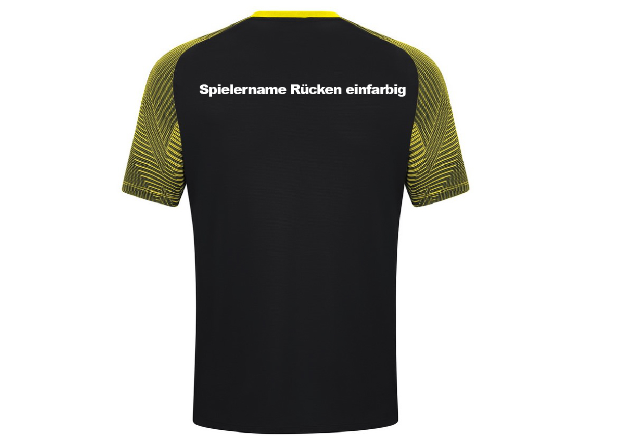 Spielername Rücken einfarbig TUS